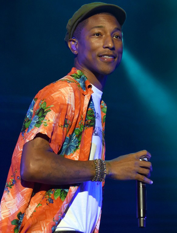 Pharrell and Chanel make history (photo c/o AFP)